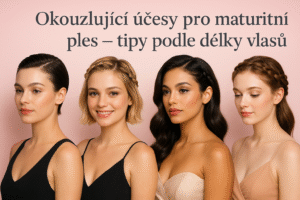 Okouzlující účesy na maturitní ples