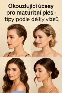 Okouzlující účesy na maturitní ples